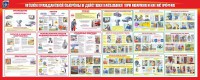 Стенд "Уголок гражданской обороны и действия населения в чрезвычайных ситуациях" - fgospostavki.ru - Яблоновский