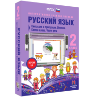 Русский язык 2 класс. Синтаксис и пунктуация. Лексика. Состав слова. Части речи - fgospostavki.ru - Яблоновский