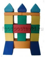Мягкий модуль-конструктор "Башня" (17 элементов) - fgospostavki.ru - Яблоновский
