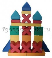 Мягкий модуль-конструктор "Башня" (21 элемент) - fgospostavki.ru - Яблоновский
