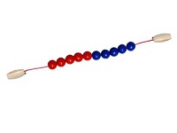 Бусы для счета в пределах 10 (раздаточные) - fgospostavki.ru - Яблоновский