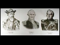 Портреты путешественников (25 штук, формат А3) - fgospostavki.ru - Яблоновский