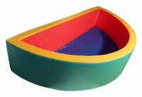 Бассейн с шариками полукруглый (без рисунка) - fgospostavki.ru - Яблоновский
