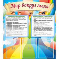 Стенд "Мир вокруг меня" - fgospostavki.ru - Яблоновский