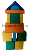 Мягкий модуль-конструктор "Городок" (12 элементов) - fgospostavki.ru - Яблоновский
