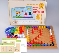 Игровой набор Фребеля "Мозаика со шнуровкой" (серия "Эксперимент") - fgospostavki.ru - Яблоновский