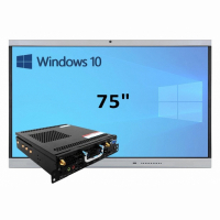 Интерактивная панель 75" (встроенный ПК, Win10) - fgospostavki.ru - Яблоновский