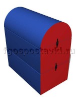 Сборный барьер-2 (3 элемента) - fgospostavki.ru - Яблоновский