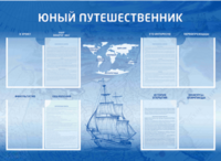 Стенд-уголок "Юный путешественник" - fgospostavki.ru - Яблоновский