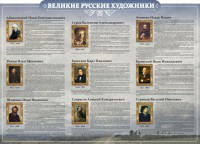 Стенд "Великие русские художники" - fgospostavki.ru - Яблоновский