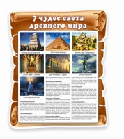 Стенд "Семь чудес света" - fgospostavki.ru - Яблоновский