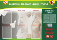 Стенд "Выбери правильный путь!" - fgospostavki.ru - Яблоновский