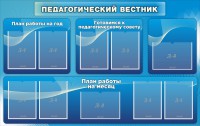Стенд "Педагогический вестник" - fgospostavki.ru - Яблоновский