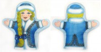 Кукла-рукавичка "Снегурочка" - fgospostavki.ru - Яблоновский