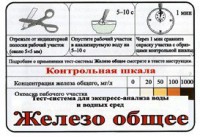 Тест-система «Железо общее» - fgospostavki.ru - Яблоновский