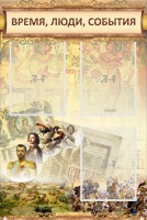 Стенд "Время, люди, события (классика)" - fgospostavki.ru - Яблоновский