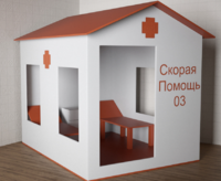 Игровой домик «Скорая помощь» - fgospostavki.ru - Яблоновский