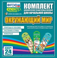 Динамические раздаточные пособия. Окружающий мир (шнуровка). Животные, природа и человек, растения и грибы. - fgospostavki.ru - Яблоновский