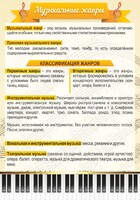 Стенд "Музыкальные жанры" - fgospostavki.ru - Яблоновский