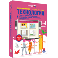 Технология. Работа с бумагой, природными материалами, тканью, пластилином. Конструирование. - fgospostavki.ru - Яблоновский