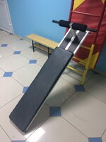 Доска для пресса навесная на шведскую стенку с двумя валиками (длина 1,5 метра) - fgospostavki.ru - Яблоновский