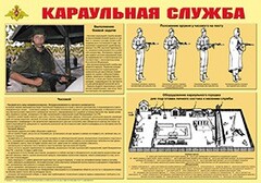Плакат "Караульная служба" - fgospostavki.ru - Яблоновский