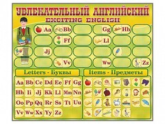 Комплект оборудования "Английский алфавит" с комплектом тематических магнитов - fgospostavki.ru - Яблоновский
