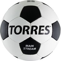 Мяч футбольный TORRES Main Stream (размер 4, синтетическая кожа, тренировочный) - fgospostavki.ru - Яблоновский