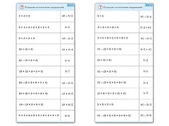 Комплект карточек (10) "Обучающий калейдоскоп. Умножение на 7, 8 и 9" - fgospostavki.ru - Яблоновский