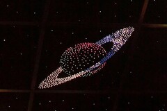 Потолок "Звездное небо с анимационным фибероптическим эффектом сатурн" - fgospostavki.ru - Яблоновский