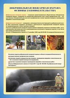 Комплект плакатов "Добровольная пожарная дружина" - fgospostavki.ru - Яблоновский
