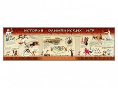 Настенное полотно "История Олимпийских игр" - fgospostavki.ru - Яблоновский
