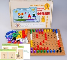 Игровой набор Фребеля "Мозаика со шнуровкой" (серия "Эксперимент") - fgospostavki.ru - Яблоновский