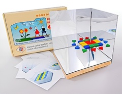 Игровой набор Фребеля "Мозаика геометрическая 3D" - fgospostavki.ru - Яблоновский