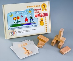 Игровой набор Фребеля "Кирпичики" (серия "Эксперимент") - fgospostavki.ru - Яблоновский
