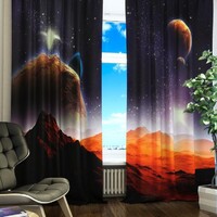 Комплект светонепроницаемых штор "Марсианская одиссея" - fgospostavki.ru - Яблоновский