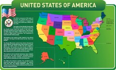 Стенд "United States Of America" - fgospostavki.ru - Яблоновский
