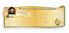 Стенд резной "Из дальних странствий возвратясь" - fgospostavki.ru - Яблоновский