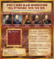 Стенд "Российская Империя" - fgospostavki.ru - Яблоновский