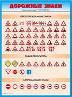 Стенды "Дорожные знаки № 4" - fgospostavki.ru - Яблоновский