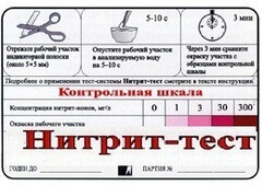 Тест-система "Нитрит-тест" - fgospostavki.ru - Яблоновский
