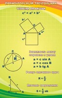 Стенд "Прямоугольный треугольник" - fgospostavki.ru - Яблоновский