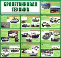 Стенд "Бронетанковая техника" - fgospostavki.ru - Яблоновский