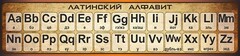 Стенд "Латинский алфавит" - fgospostavki.ru - Яблоновский