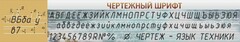 Стенд "Чертежный шрифт" - fgospostavki.ru - Яблоновский