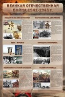 Стенд "Великая отечественная война (события)" - fgospostavki.ru - Яблоновский
