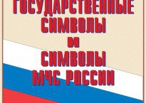 Комплект плакатов "Государственные символы и символы МЧС России" - fgospostavki.ru - Яблоновский