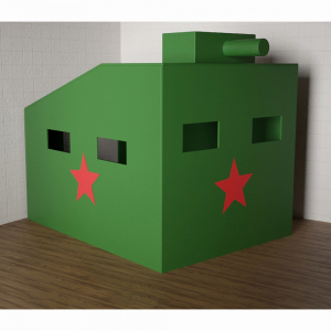 Игровой домик «Танк» - fgospostavki.ru - Яблоновский