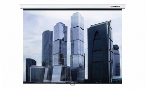 Настенный проекционный экран Lumien Eco Picture (LEP-100101) 150x150 см - fgospostavki.ru - Яблоновский