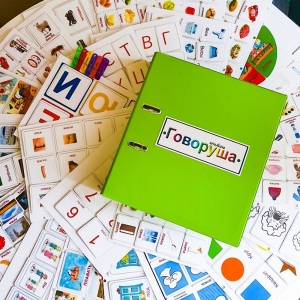 Альбом "Говоруша". Развивающие пособия на липучках  - fgospostavki.ru - Яблоновский